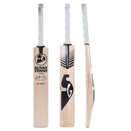 SG Sunny Tonny Icon Black English Willow Cricket Bat – Short Handle (SH)