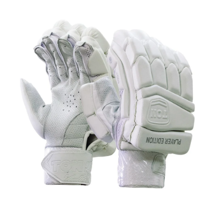 TON Player Edition Soft Leather Gloves, Right Hand Mens,All White colour